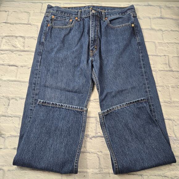 Levi's 505 Straight Leg Jeans size 36 - Picture 4 of 16